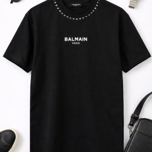 Tricou Balmain Paris – Stil premium cu accente statement